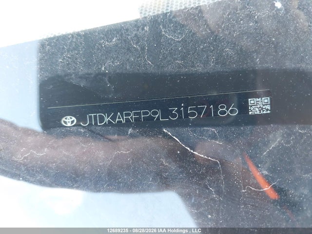 Toyota Prius Prime Upgrade 2020 JTDKARFP9L3157186 Image 9