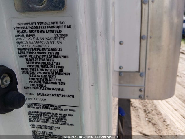 JALE5W16XR7308678 Isuzu NRR