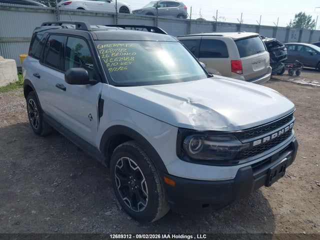2026 Ford Bronco Sport Outer Banks მანქანა იყიდება აუქციონზე, vin: 3FMCR9CN9TRE62488, აუქციონის ნომერი: 12689312