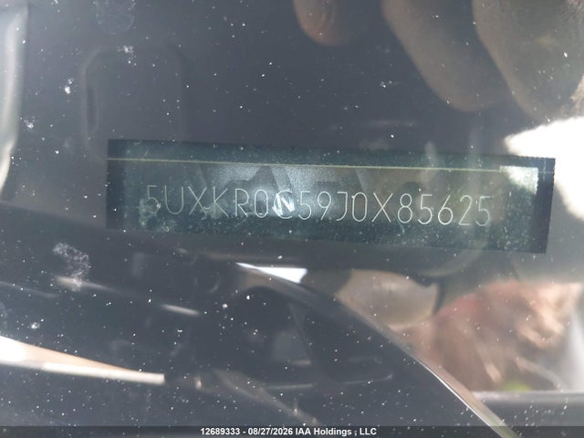 5UXKR0C59J0X85625 BMW X5 Xdrive35i