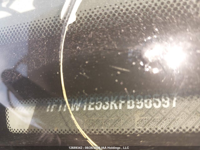 1FTFW1E53KFB96597 Ford F150 Supercrew