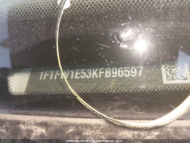 1FTFW1E53KFB96597 Ford F150 Supercrew