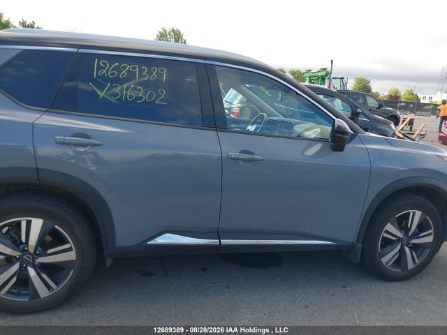 JN8BT3DD2PW316302 Nissan Rogue Platinum