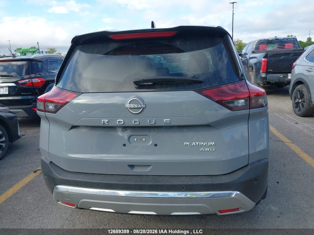 JN8BT3DD2PW316302 Nissan Rogue Platinum