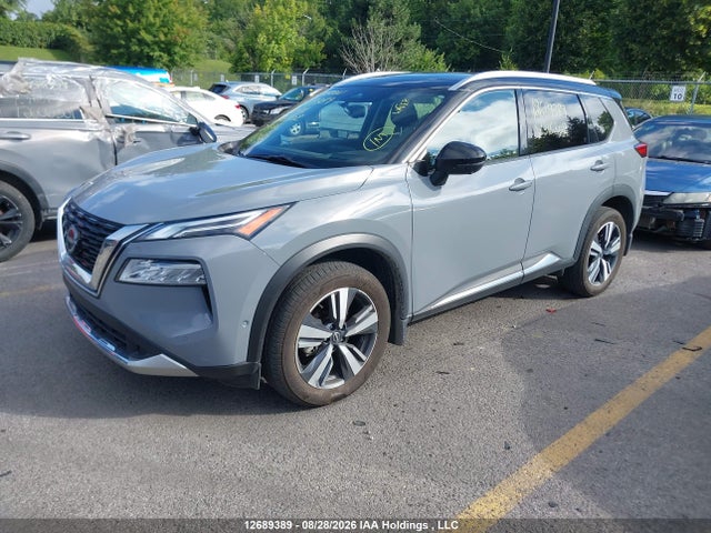 JN8BT3DD2PW316302 Nissan Rogue Platinum