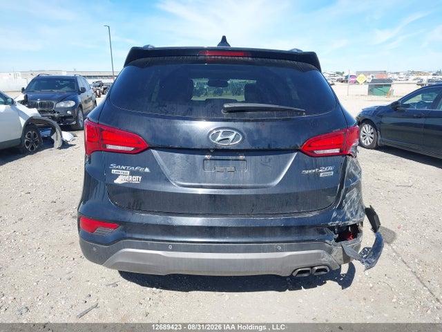12689423 :رقم المزاد ، 5XYZUDLAXHG403075 vin ، 2017 Hyundai Santa Fe Sport مزاد بيع