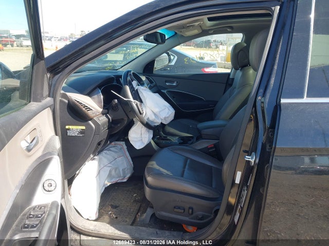12689423 :رقم المزاد ، 5XYZUDLAXHG403075 vin ، 2017 Hyundai Santa Fe Sport مزاد بيع