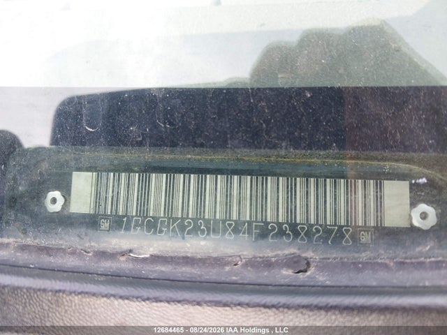 2004 Chevrolet Silverado 2500 Ls/lt მანქანა იყიდება აუქციონზე, vin: 1GCGK23U84F238278, აუქციონის ნომერი: 12684465