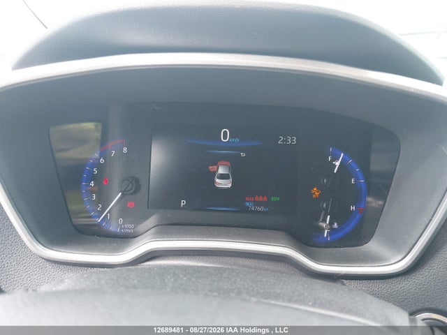 12689481 :رقم المزاد ، 5YFBPRBE7LP016420 vin ، 2020 Toyota Corolla Xle مزاد بيع