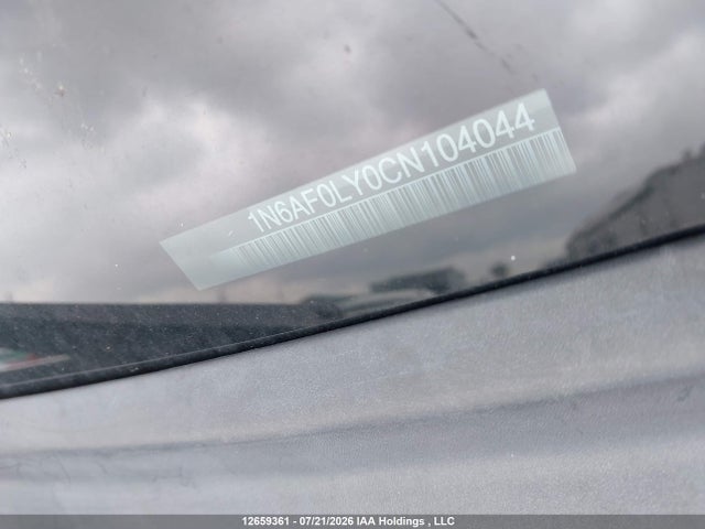 2012 Nissan Nv 2500 Nv2500 Hd S V8/nv2500 Hd Sv V8/nv3500 Hd S V8/nv3500 Hd Sv V8 მანქანა იყიდება აუქციონზე, vin: 1N6AF0LY0CN104044, აუქციონის ნომერი: 12659361