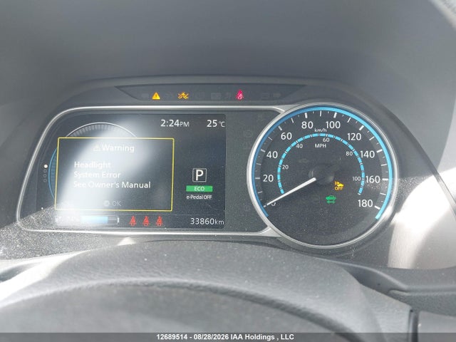 12689514 :رقم المزاد ، 1N4CZ1CV2RC554884 vin ، 2024 Nissan Leaf Sv/sv Plus مزاد بيع