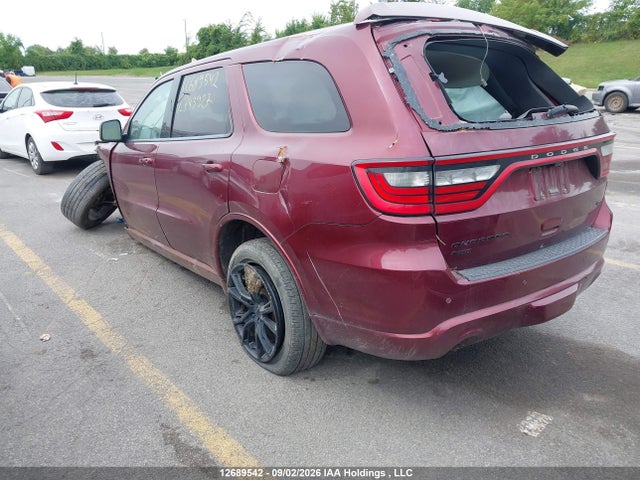 12689542 :رقم المزاد ، 1C4RDJDG6HC743927 vin ، 2017 Dodge Durango Gt مزاد بيع