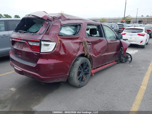 12689542 :رقم المزاد ، 1C4RDJDG6HC743927 vin ، 2017 Dodge Durango Gt مزاد بيع
