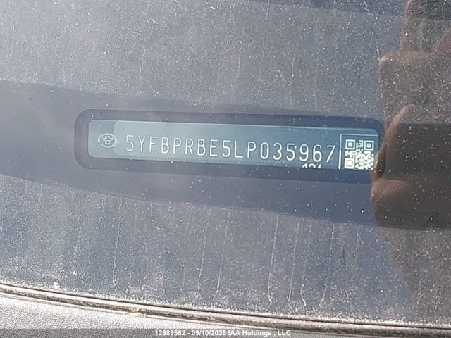 Toyota Corolla 2020 5YFBPRBE5LP035967 Image 17