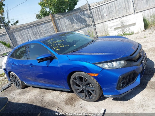 2017 Honda Civic Sport მანქანა იყიდება აუქციონზე, vin: SHHFK7H49HU308171, აუქციონის ნომერი: 12689597