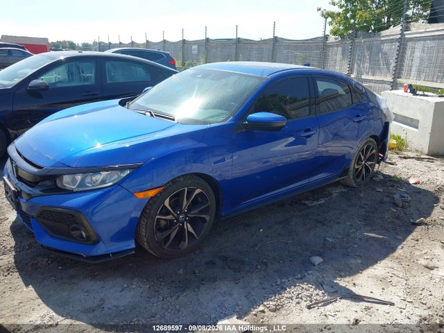 2017 Honda Civic Sport მანქანა იყიდება აუქციონზე, vin: SHHFK7H49HU308171, აუქციონის ნომერი: 12689597