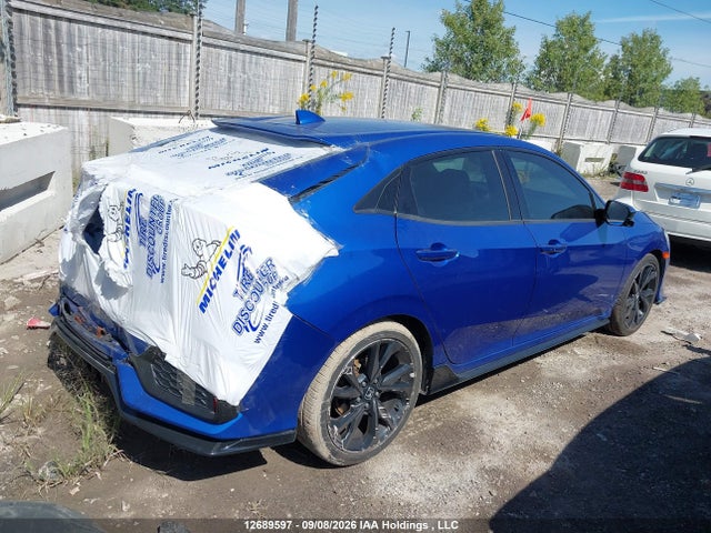 2017 Honda Civic Sport მანქანა იყიდება აუქციონზე, vin: SHHFK7H49HU308171, აუქციონის ნომერი: 12689597