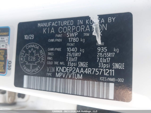 KIA Seltos Lx 2024 KNDEP2AA4R7571211 Image 9