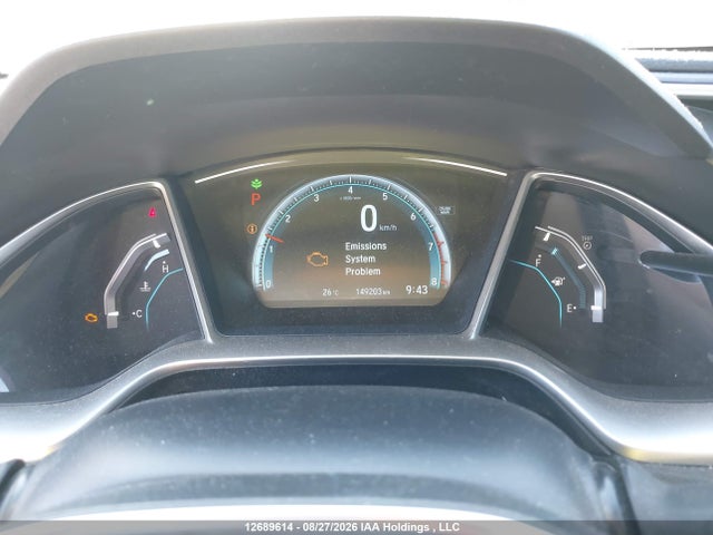 Продажа на аукционе авто 2016 Honda Civic Ex, vin: 2HGFC2F74GH022317, номер лота: 12689614