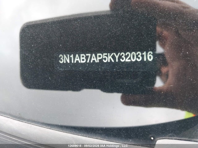 3N1AB7AP5KY320316 Nissan Sentra S/sv/sr/sl