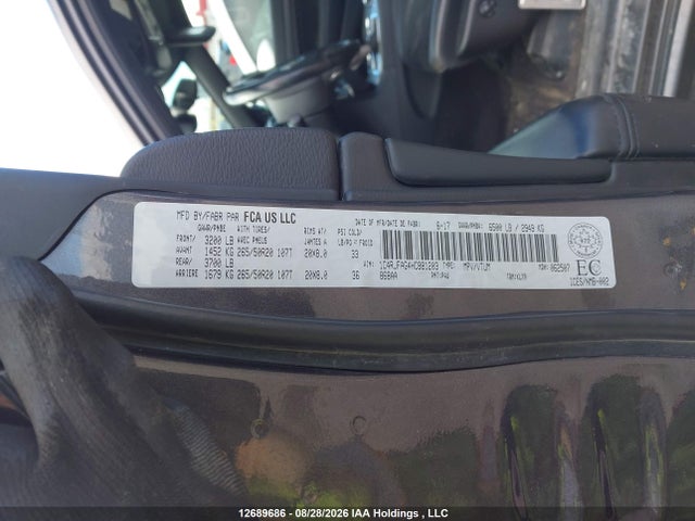 1C4RJFAG4HC881203 Jeep Grand Cherokee Laredo