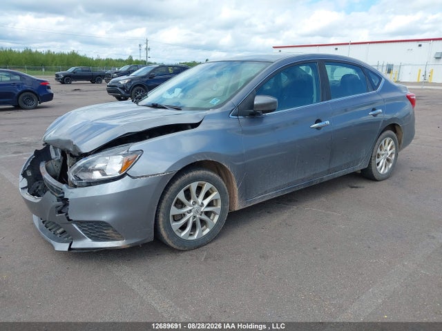 12689691 :رقم المزاد ، 3N1AB7AP8KY320522 vin ، 2019 Nissan Sentra S/sv/sr/sl مزاد بيع