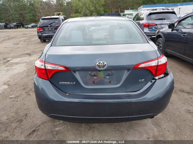 12689699 :رقم المزاد ، 2T1BURHE1FC441345 vin ، 2015 Toyota Corolla Le مزاد بيع