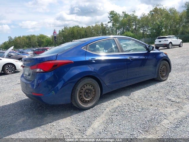 5NPDH4AE1GH787274 Hyundai ELANTRA GL