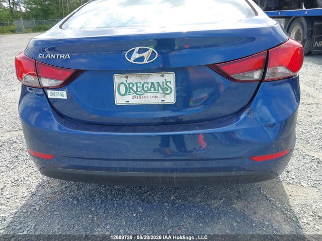 5NPDH4AE1GH787274 Hyundai ELANTRA GL