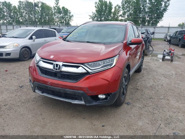 Honda Cr-v Touring 2018 2HKRW2H91JH103811 Image 2