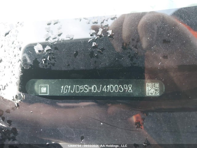 1G1JD5SH0J4100398 Chevrolet SONIC LT