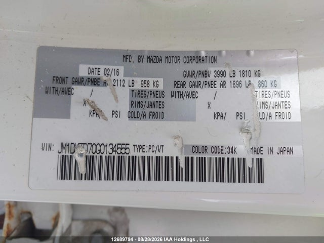 Mazda Cx-3 Grand Touring 2016 JM1DKFD70G0134555 Image 9