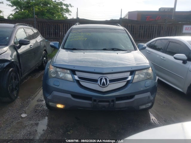 12689795 :رقم المزاد ، 2HNYD282X8H002249 vin ، 2008 Acura Mdx مزاد بيع