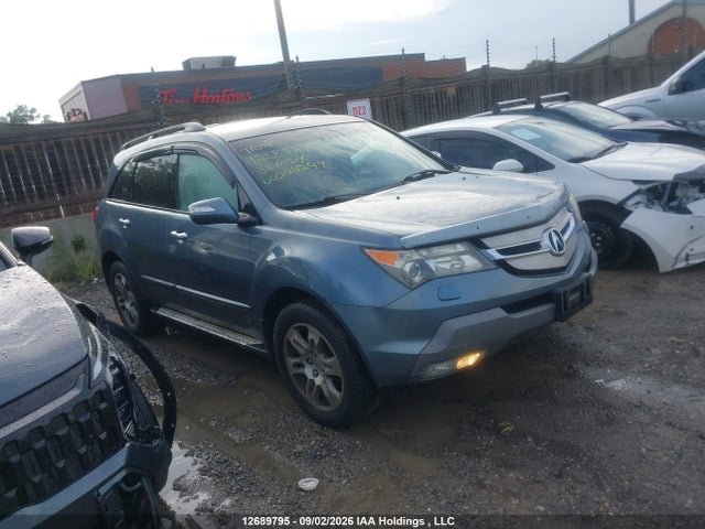 12689795 :رقم المزاد ، 2HNYD282X8H002249 vin ، 2008 Acura Mdx مزاد بيع