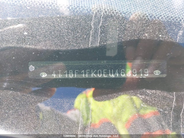 Aukcja sprzedaży 2014 Toyota Camry L/se/le/xle, vin: 4T1BF1FK0EU463919, numer aukcji: 12689804