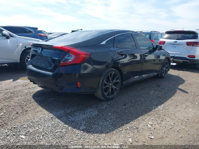 Продаж на аукціоні авто 2020 Honda Civic Sport, vin: 2HGFC2F86LH009829, номер лоту: 12689806