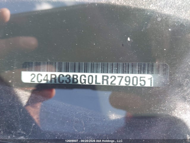 Продажа на аукционе авто 2020 Chrysler Pacifica Touring-l Awd, vin: 2C4RC3BG0LR279051, номер лота: 12689807