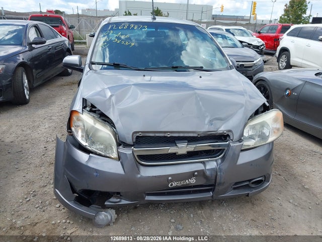 2009 Chevrolet Aveo Lt მანქანა იყიდება აუქციონზე, vin: KL1TX55E09B385319, აუქციონის ნომერი: 12689813