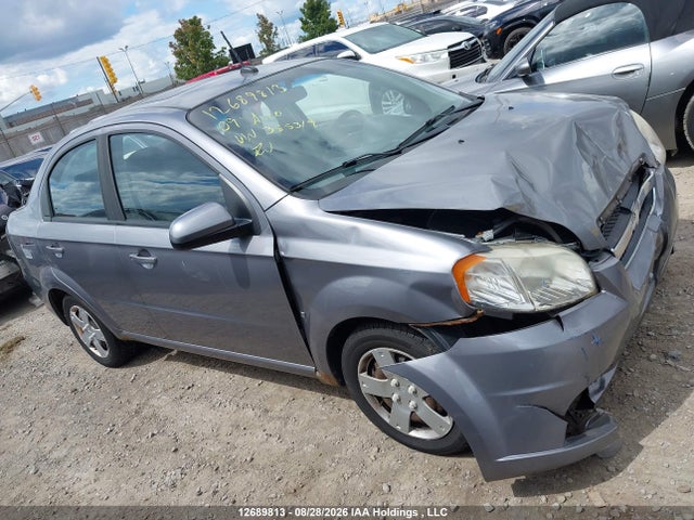 2009 Chevrolet Aveo Lt მანქანა იყიდება აუქციონზე, vin: KL1TX55E09B385319, აუქციონის ნომერი: 12689813