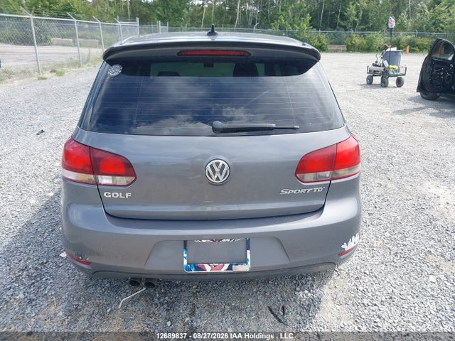 12689837 :رقم المزاد ، WVWBA7AJ6CW159905 vin ، 2012 Volkswagen Golf مزاد بيع