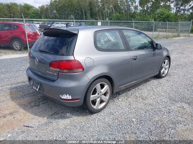 12689837 :رقم المزاد ، WVWBA7AJ6CW159905 vin ، 2012 Volkswagen Golf مزاد بيع