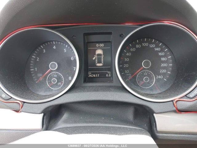 12689837 :رقم المزاد ، WVWBA7AJ6CW159905 vin ، 2012 Volkswagen Golf مزاد بيع
