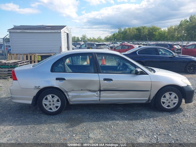 2005 Honda Civic Dx Vp მანქანა იყიდება აუქციონზე, vin: 2HGES16385H040144, აუქციონის ნომერი: 12689843