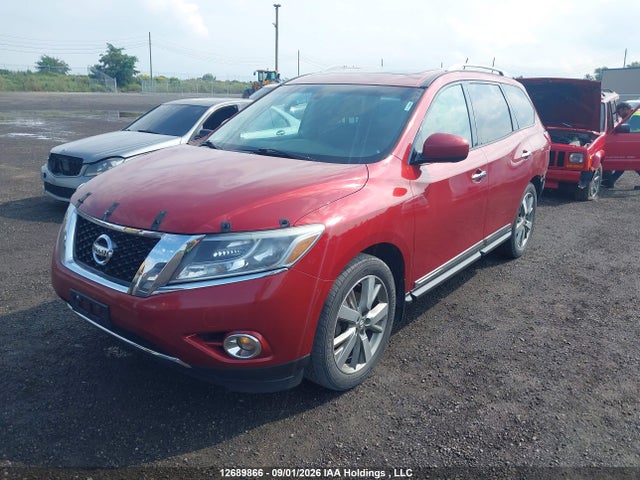 Продажа на аукционе авто 2015 Nissan Pathfinder S/sv/sl/platinum, vin: 5N1AR2MM4FC670673, номер лота: 12689866