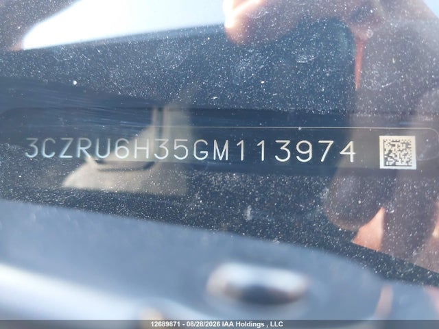 2016 Honda Hr-v Lx მანქანა იყიდება აუქციონზე, vin: 3CZRU6H35GM113974, აუქციონის ნომერი: 12689871