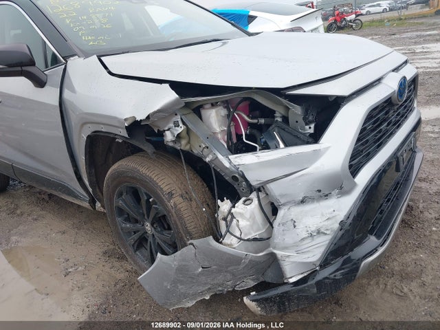 12689902 :رقم المزاد ، 2T35WRFV5NW148871 vin ، 2022 Toyota Rav4 Hybrid Xse مزاد بيع