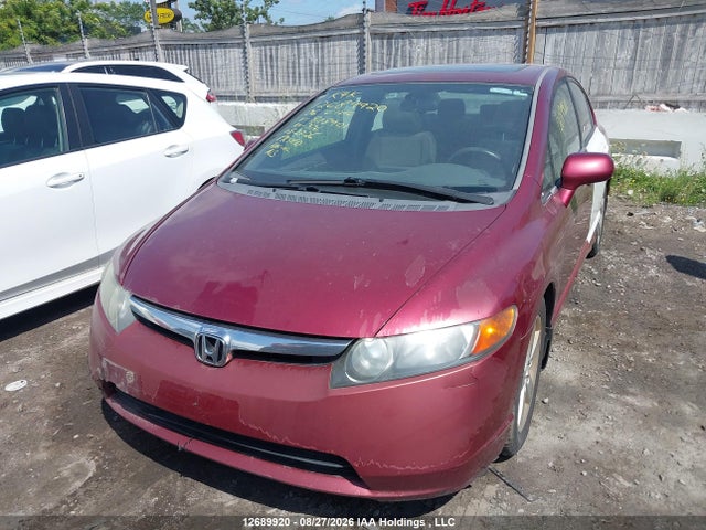 2006 Honda Civic მანქანა იყიდება აუქციონზე, vin: 1HGFA15856L808901, აუქციონის ნომერი: 12689920