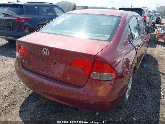 2006 Honda Civic მანქანა იყიდება აუქციონზე, vin: 1HGFA15856L808901, აუქციონის ნომერი: 12689920