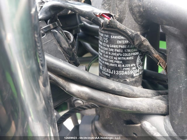 Aukcja sprzedaży 2025 Kawasaki Ex500 A/b, vin: ML5EXGJ13SDA59084, numer aukcji: 12689923