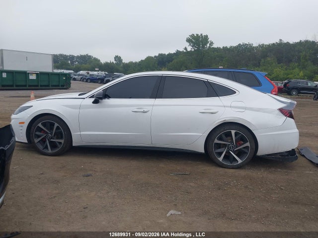 12689931 :رقم المزاد ، KMHL44J27PA300451 vin ، 2023 Hyundai Sonata Sport 1.6t 4dr مزاد بيع